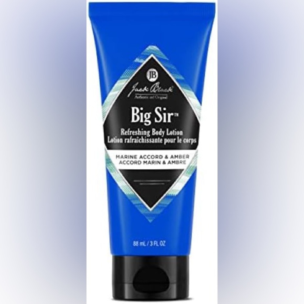 Jack Black Big Sir Body & Hair Cleanser with Marine Accord & Amber NEW 3 oz